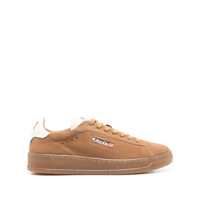 Sneakers Autry Dallas Low Marshmallow And Cigar Suede Sneakers Barbati
