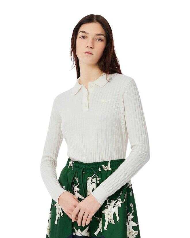 Camasi Lacoste Lacoste Shirt WHITE Femei (BM 17239033) 2