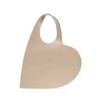 Genti de umar COPERNI Dama - Genti de umar COPERNI Heart Beige Shoulder Bag With Logo Print In Leather Woman Beige Femei (BM 17239936) - B-mall.ro