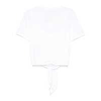 Imbracaminte Emporio Armani Dama - Tricouri Emporio Armani Emporio Armani Cotton Crew-Neck T-Shirt WHITE Femei (BM 17240635) - B-mall.ro
