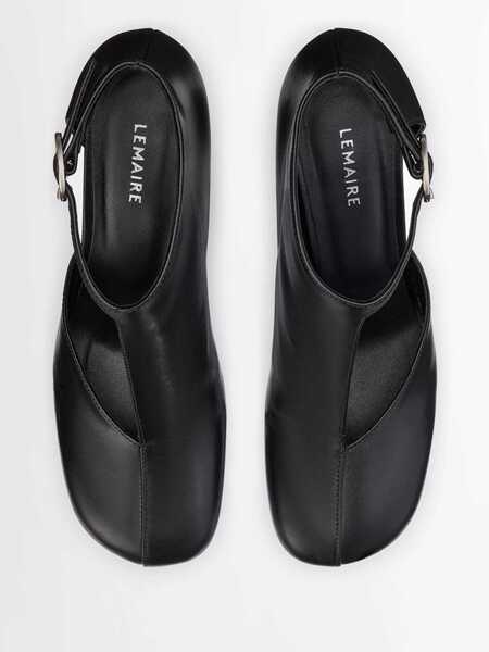 Bocanci LEMAIRE Lemaire 80Mm Cut Out Boots Black Femei (BM 17240809) 4