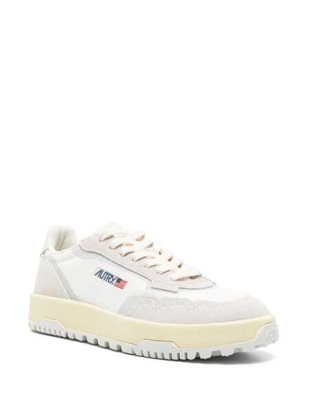 Sneakers AUTRY Autry Marshmallow And White Mesh And Suede Wildpace Low Sneakers WHITE Barbati (BM 17242468) 2