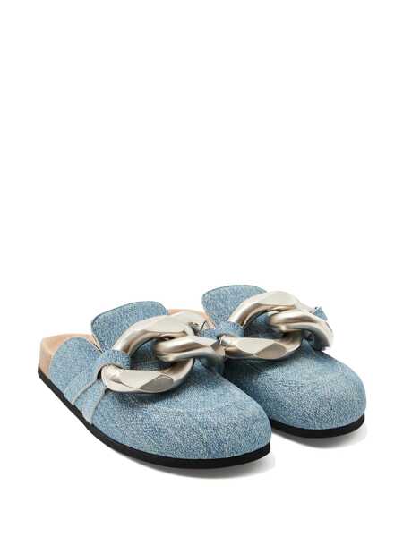 Sandale JW Anderson JW Anderson Suede Mules Navy Femei (BM 17242474) 2