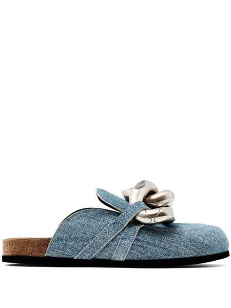 Sandale JW Anderson JW Anderson Suede Mules Navy Femei (BM 17242474) 1