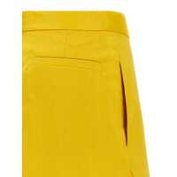Pantaloni Fabiana Filippi Dama - Pantaloni casual Fabiana Filippi Fabiana Filippi Cotton Trousers YELLOW Femei (BM 17243344) - B-mall.ro