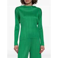 Topuri PLEATS PLEASE ISSEY MIYAKE Dama - Topuri PLEATS PLEASE ISSEY MIYAKE Pleats Please Issey Miyake Top GREEN Femei (BM 17243488) - B-mall.ro