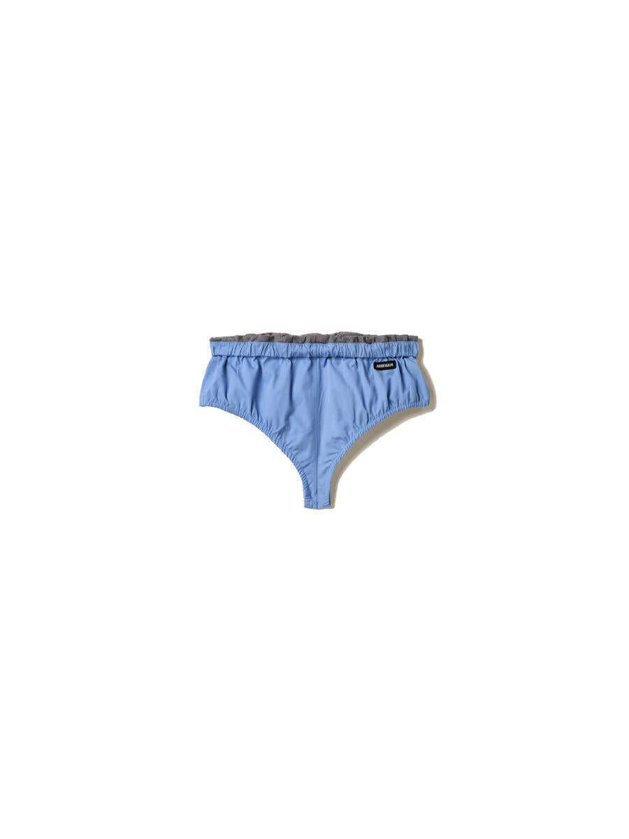 Chiloti Miu Miu Miu Miu Poplin Briefs Blue Femei (BM 17244331) 1