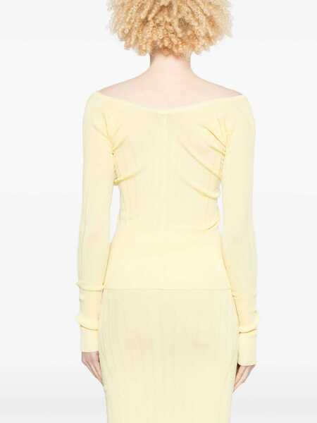 Bluze JACQUEMUS The Top Praluce YELLOW Femei (BM 17245811) 4