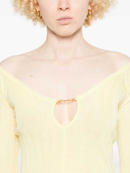Bluze JACQUEMUS The Top Praluce YELLOW Femei (BM 17245811) 5