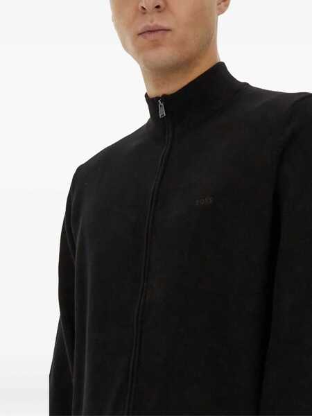 Pulovere casual Hugo Boss Shirt With Zip. BLACK Barbati (BM 17245838) 4