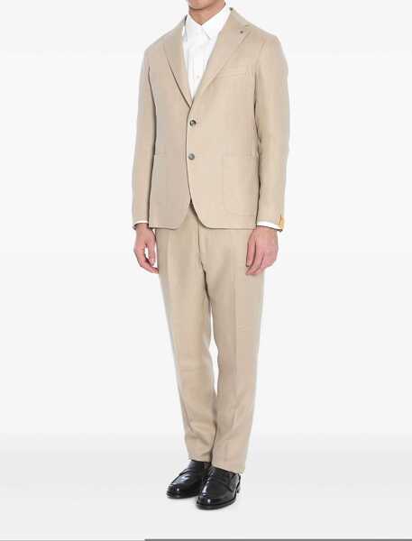 Costume Tagliatore Linen Two-Piece Suit BROWN Barbati (BM 17246063) 2