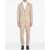 Tagliatore Linen Two-Piece Suit BROWN
