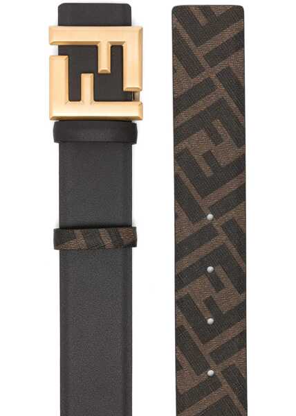 Curele Fendi FF Logo reversible Belt EBANOTB MOROO SAT Barbati (BM 17246222) 2