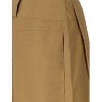 Imbracaminte FEDERICA TOSI Dama - Pantaloni scurti FEDERICA TOSI FEDERICA TOSI CLASSIC KHAKI SHORTS Brown Femei (BM 17246425) - B-mall.ro