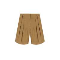 Pantaloni scurti FEDERICA TOSI CLASSIC KHAKI SHORTS Femei