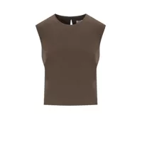 Maiouri & body-uri HARRIS WHARF LONDON EBONY GREY TOP Femei