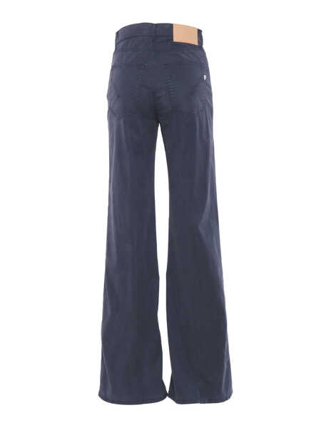 Blugi drepti Dondup AMBER PANTS Blue Femei (BM 17246536) 2