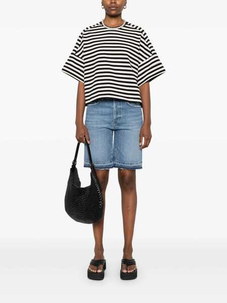 Pantaloni scurti Dondup DADE ORLO SHORTS Blue Femei (BM 17246539) 2