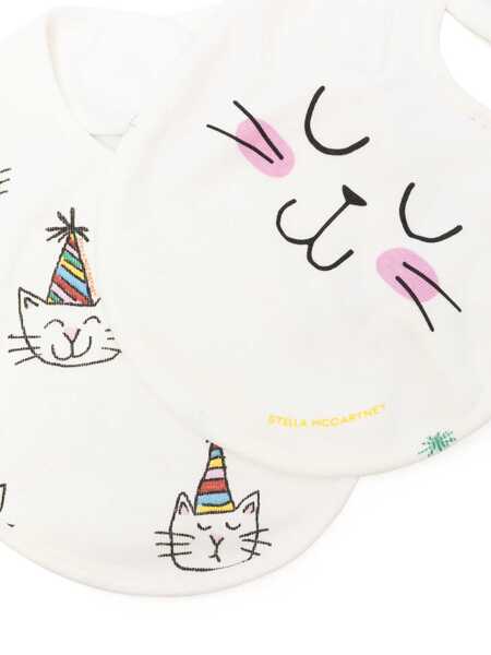 Accesorii Stella McCartney BIBS SET White Baieti (BM 17246569) 2
