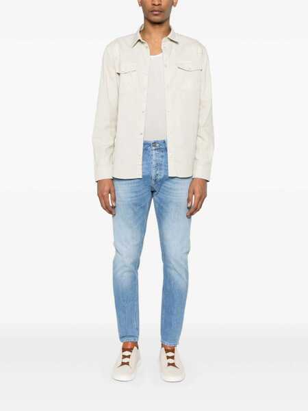 Camasi casual Dondup SHIRT Beige Barbati (BM 17246572) 2