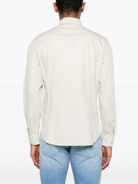 Camasi casual Dondup SHIRT Beige Barbati (BM 17246572) 4