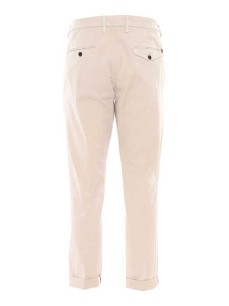 Blugi drepti Dondup JOE PANTS White Barbati (BM 17246584) 2
