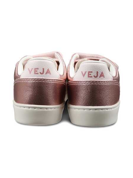 Sneakers VEJA SMALL V-12 LEATH NACRELASSI SNEAKERS Pink Fete (BM 17246596) 3