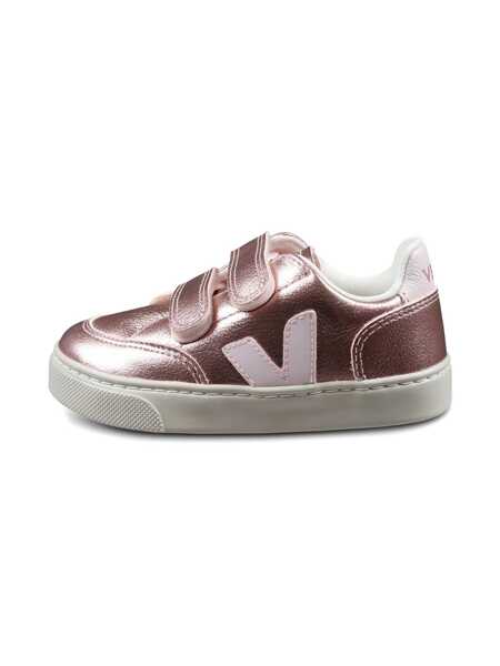 Sneakers VEJA SMALL V-12 LEATH NACRELASSI SNEAKERS Pink Fete (BM 17246596) 5