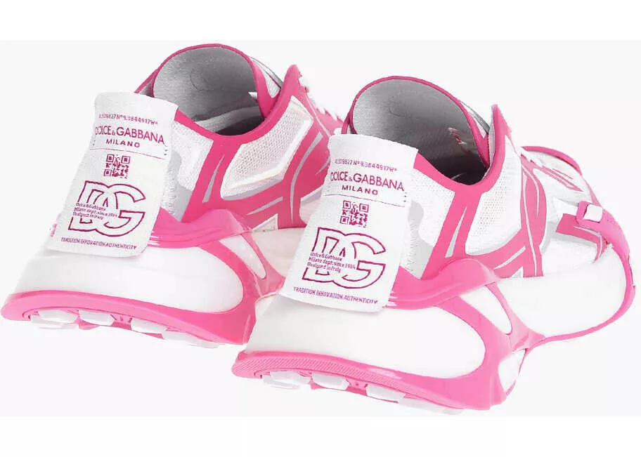 Sneakers Dolce & Gabbana Injected Sole Dragon Lace-Up Sneakers Pink Femei (BM 17246981) 2
