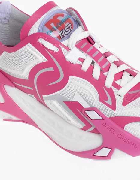 Sneakers Dolce & Gabbana Injected Sole Dragon Lace-Up Sneakers Pink Femei (BM 17246981) 4