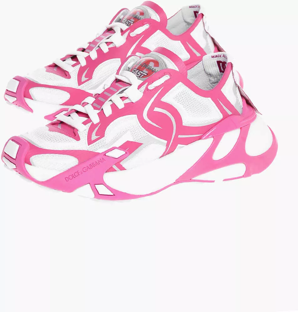 Sneakers Dolce & Gabbana Injected Sole Dragon Lace-Up Sneakers Pink Femei (BM 17246981) 1