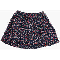 Fuste Pleated Jais Flared Skirt Femei