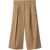 Burberry Kids Double Pleat Hermia Palazzo Pants With Hidden Closure Brown