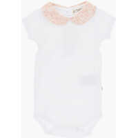 Body-uri Cotton Calix Bodysuit With Printed Collar Femei