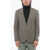 CORNELIANI Cc Collection Virgin Wool Blazer With Check Pattern Green