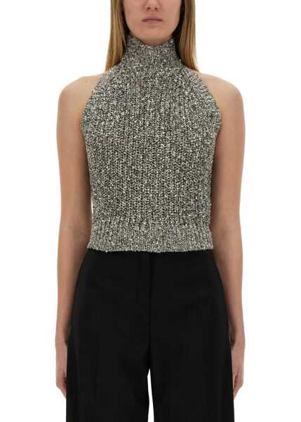 Bluze ALYSI Sequined Tricot Top GREY Femei (BM 17247821) 1