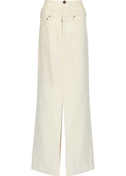 Fuste casual Maison Margiela Anonymity Of The Lining Skirt BEIGE Femei (BM 17247851) 1