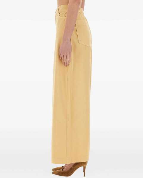 Pantaloni casual ALYSI Superflare Sporty Pants YELLOW Femei (BM 17247854) 3