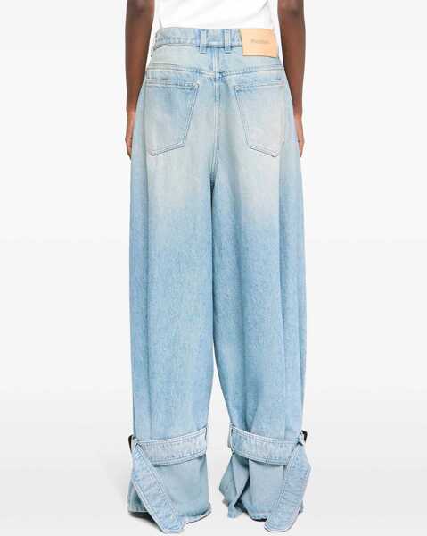 Blugi skinny JW Anderson Jeans With Buckle DENIM Femei (BM 17247863) 4