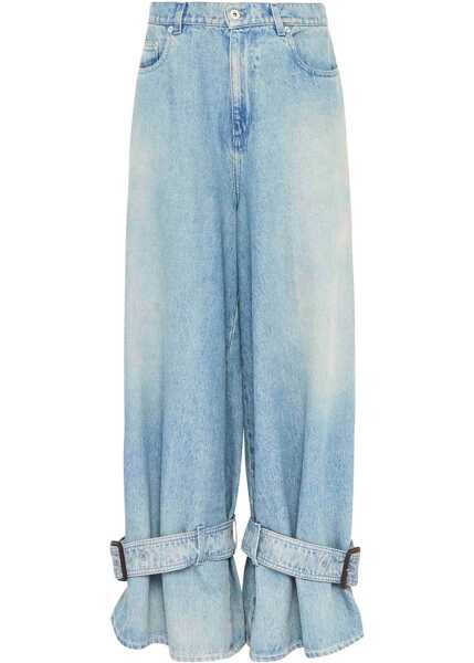 Blugi skinny JW Anderson Jeans With Buckle DENIM Femei (BM 17247863) 1