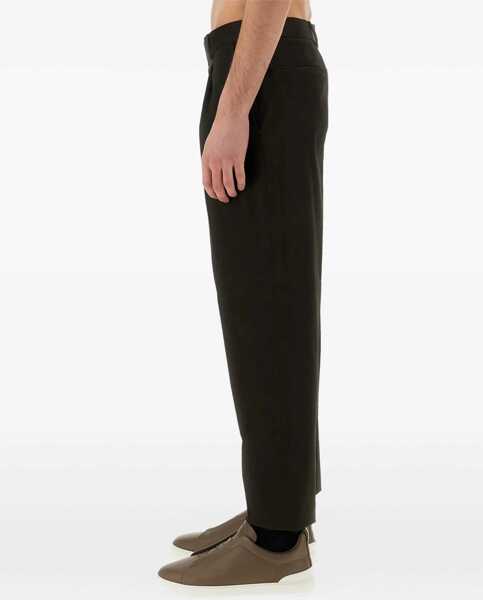 Pantaloni casual ZEGNA Pants With Pleat BROWN Barbati (BM 17247887) 2