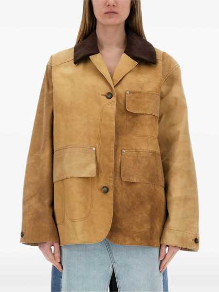 Sacouri office Stella McCartney Workwear Harrington Jacket BEIGE Femei (BM 17247896) 3