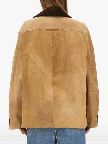 Sacouri office Stella McCartney Workwear Harrington Jacket BEIGE Femei (BM 17247896) 5
