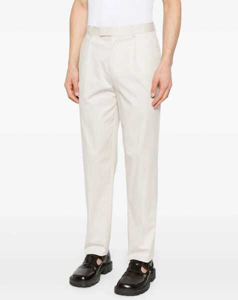 Pantaloni casual ZEGNA Pants With Pleat BEIGE Barbati (BM 17247926) 3