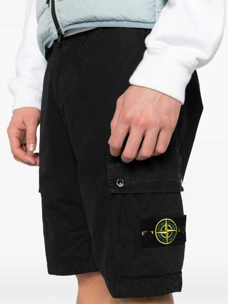 Pantaloni scurti Stone Island Bermuda Cargo BLUE Barbati (BM 17247962) 5