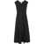 ALYSI Long Poplin Dress BLACK