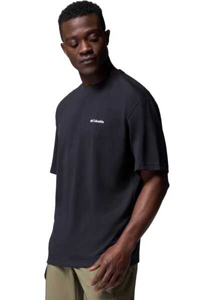 Tricouri Columbia Cedar Trail Back Graphic Tee Black Barbati (BM 17248451) 2