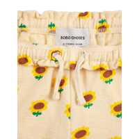 Pantaloni scurti pentru Fete - Pantaloni scurti Bobo Choses Sunflower all over shorts White Fete (BM 17248654) - B-mall.ro