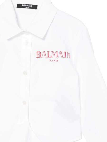 Camasi Balmain SHIRT White Fete (BM 17248693) 3