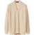 Fabiana Filippi SEQUIN COTTON RIBBON V NECK CARDIGAN Beige